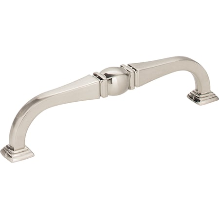 Jeffrey Alexander 128 mm Center-to-Center Satin Nickel Katharine Cabinet Pull 188-128SN